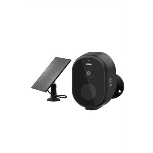 Woox ip wifi pt dómkamera - r4252 (3mp, 2.8mm, kültéri, ir10m, 5200mah, microsd, mikrofon, hangszóró, napelem)