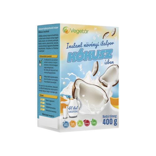 Vegetár kókusz italpor 400g