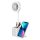 S-link asztali ventilátor - sl-m9055 (wireless charge 10w, fehér)