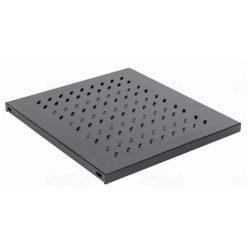   Legrand rackszekrény polc - 2u-19", 4ponton rögzíthető,állítható, 435mm szél.(1000 mély szekrényekhez),max:50 kg,fekete)