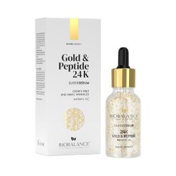   Biobalance szuperszérum arcra 24 karátos arannyal és peptidekkel 30 ml