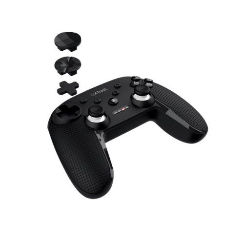 Trust gamepad vezeték nélküli - gxt 542 muta (playstation design; fekete; pc, switch, konzol kompatibilis.)