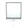 Elitescreens 85" (1:1) mobil háromlábú vászon t85nws1 (152 x 152 cm, fehér)