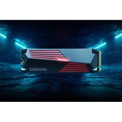   Samsung ssd 1tb - mz-v9p1t0gw (990 pro hűtőbordával, pcle 4.0x4, nvme m.2, 1tb)