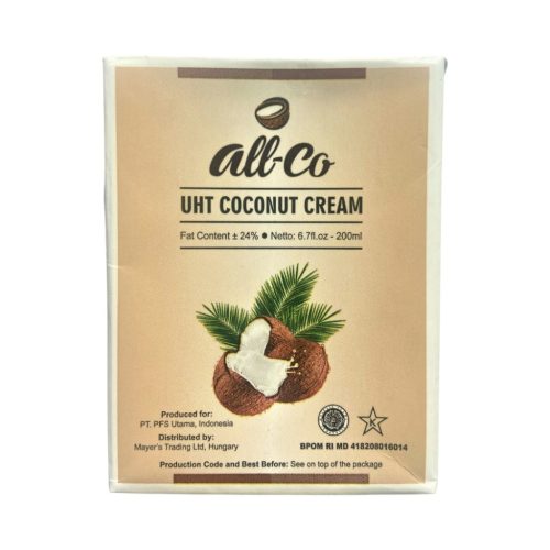 All-co 24% coconut cream 200 ml