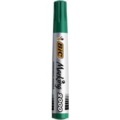   Alkoholos marker, 4,95 mm, kúpos, BIC "ECO 2000" zöld