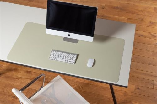 Book mat, PP, 120x60 cm, RS OFFICE, "Puro Sens Stijl Soft Pistacio"