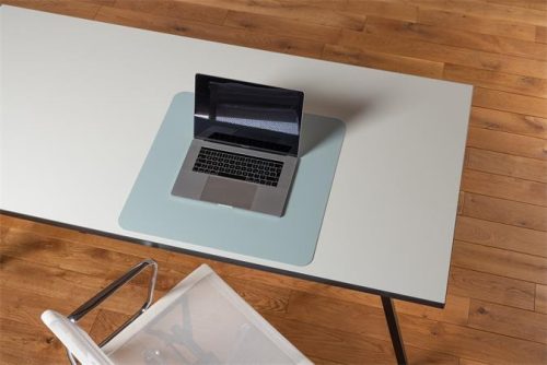 Book mat, PP, 60x60 cm, RS OFFICE, "Puro Sens Stijl Soft Aqua"