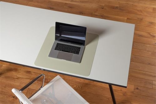 Book mat, PP, 60x60 cm, RS OFFICE, "Puro Sens Stijl Soft Pistacio"