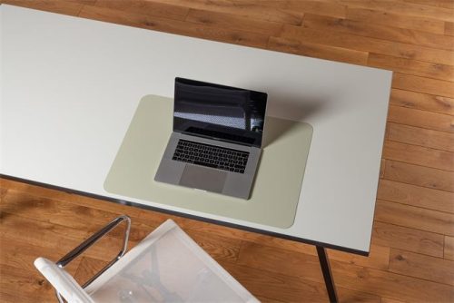 Book mat, PP, 70x50 cm, RS OFFICE, "Puro Sens Stijl Soft Pistacio"