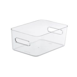   Műanyag tárolódoboz, 5,3 liter, SMARTSTORE "Compact Clear M", átlátszó