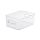 Műanyag tárolódoboz, 5,3 liter, SMARTSTORE "Compact Clear M", átlátszó