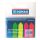 Marking label, plastic, arrow shape, 5x25 sheets, 12x45 mm, DONAU, neon colour