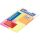 Sticky note pad, 38x51 mm, 4x50 sheets, DONAU, mixed colour