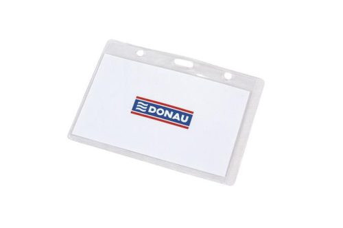ID card holder, 105x65 mm, flexible, lying, DONAU