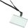Identity card holder, black with neck hook, 85x50 mm, plastic, DONAU