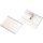 Name badge with clip and pin, 88x54 mm, DONAU