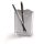 Pen holder, plastic, DURABLE, "Trend", translucent