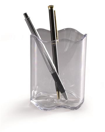 Pen holder, plastic, DURABLE, "Trend", translucent
