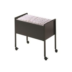   Függőmappa-állvány, görgős, DURABLE "Economy 80", fekete