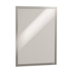   Infokeret, A3, öntapadó háttal, DURABLE "DURAFRAME®", ezüst