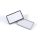 Name badge with magnet, 75x40 mm, DURABLE, black