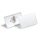 Name badge with clip and pin, PP, 40x75 mm, DURABLE "CLICK FOLD"