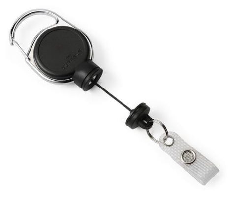 ID card holder, pull-out, patent, DURABLE "Extra Strong", black