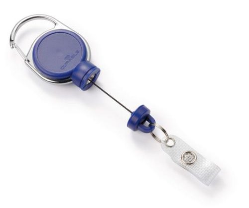 Identity card holder, pull-out, patent, DURABLE "Extra strong", dark blue