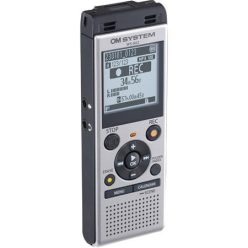   Diktafon, digitális, 4 GB memória,OM SYSTEM "WS-882", ezüst