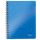 Spiral notebook A5, checkered, 80 pages, LEITZ "Wow", blue