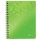 Spiral notebook A5, checkered, 80 pages, LEITZ "Wow", green