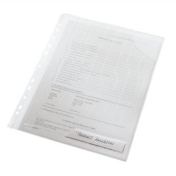   Genotherm, "L", lefűzhető, A4, 200 mikron, LEITZ "CombiFile", áttetsző