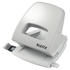   Lyukasztó, kétlyukú, 25 lap, LEITZ "Nexxt 5005", szürke
