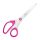 Office scissors, 20,5 cm, LEITZ "Wow Titanium", pink