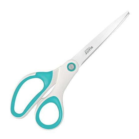 Office scissors, 20,5 cm, LEITZ "Wow Titan", ice blue