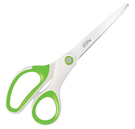 Office scissors, 20,5 cm, LEITZ "Wow Titanium", green