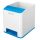 Pen holder, dual effect, LEITZ "Wow", blue