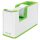 Adhesive tape dispenser, table, filled, LEITZ "Wow", white-green
