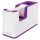 Adhesive tape dispenser, table, filled, LEITZ "Wow", white-purple