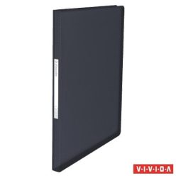  Bemutatómappa, 80 zsebes, A4, ESSELTE "Vivida", fekete