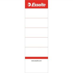   Cserecímke, iratrendezőhöz, kétoldalas, 50x158 mm, ESSELTE, fehér