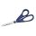 Office scissors, 18.5 cm, ESSELTE, blue