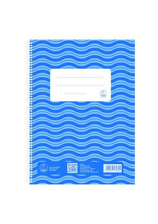Spiral notebook, A5, lined, 80 pages, FŰZFŐI "Novum"