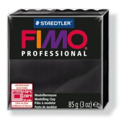   Plasticine, 85 g, combustible, FIMO "Professional", black