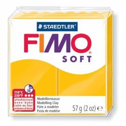 Clay, 57 g, combustible, FIMO "Soft", sun-yellow