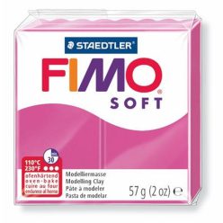 Clay, 57 g, combustible, FIMO "Soft", raspberry