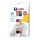 Gyurma, készlet, 12x25 g, égethető, FIMO "Soft Fashion", 12 különböző szín