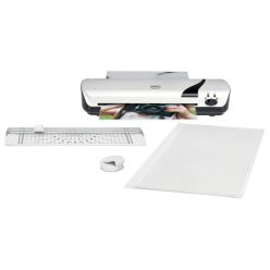   Lamináló készlet, A4, 75-125 mikron, GBC "Inspire+ Craft", fehér