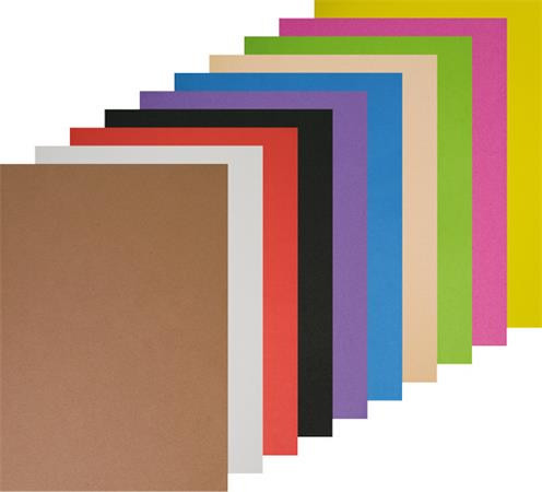foam rubber, A4, 2 mm, mixed colours